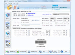 Barcode Label Maker Software (Professional) Screenshots 1