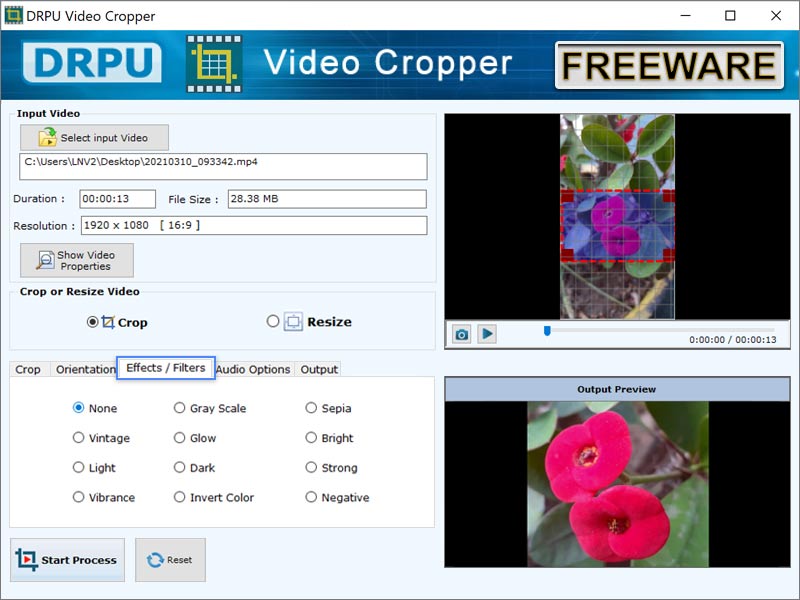 Download Freeware Video Cropping Tool