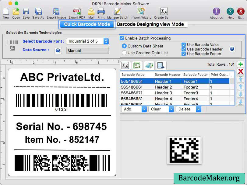 Free Barcode Maker