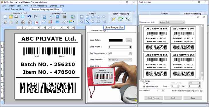 Barcode Label Design Software