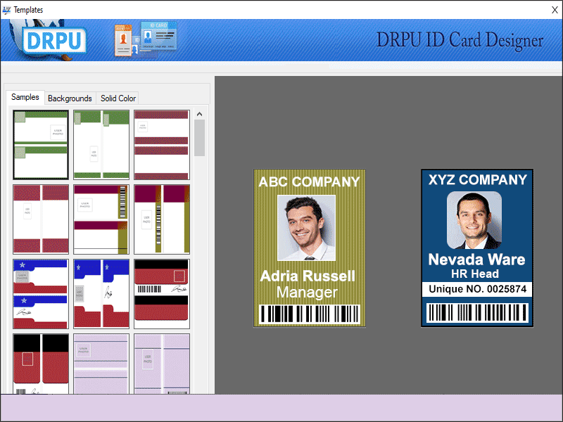 Windows ID Cards Designing Application, Excel Bulk ID Badges Designing Software, Windows Bulk Identity Cards Maker Tool, Identification Cards Designing Software, Multiple ID Cards Generating Software, Excel Identity Badges Printing Software