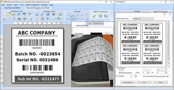 Industrial Warehousing Barcode Software, Label Maker Software for Manufacturing, Manufacturing Label Maker Application, Warehousing Barcode Maker Software, Barcode Label Maker Tool for Warehouses, Label Printing Software for Industrial