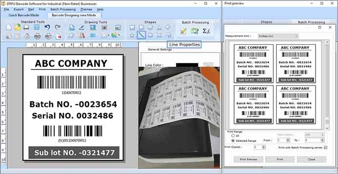 Warehouse Labeling & Printing Software