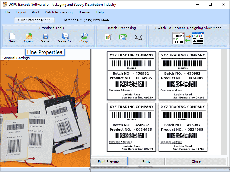 Windows 10 Supply Chain Label Maker Software full