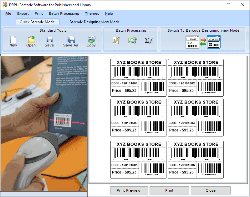 Barcode Generator Software for Publisher