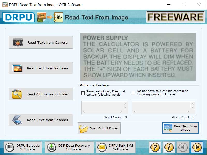 Extract Text from Camera Photo Software 2.2.0.1 full